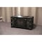 Vintiquewise Distressed Black Medium Wooden Storage Trunk QI003332 - alternate 3